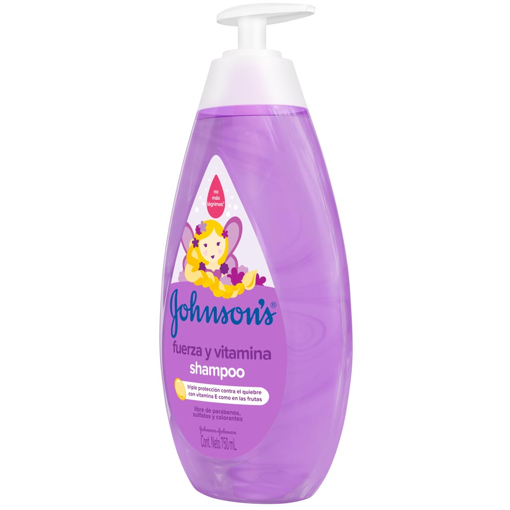 Shampoo para Bebé JOHNSON'S BABY Fuerza y Vitamina Botella 750ml