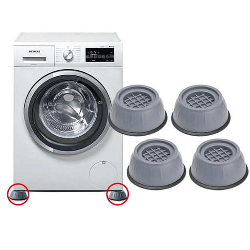 Almohadillas antivibración, 4 almohadillas antivibración para lavadora,  almohadillas antivibración para lavadora, almohadillas antivibración para