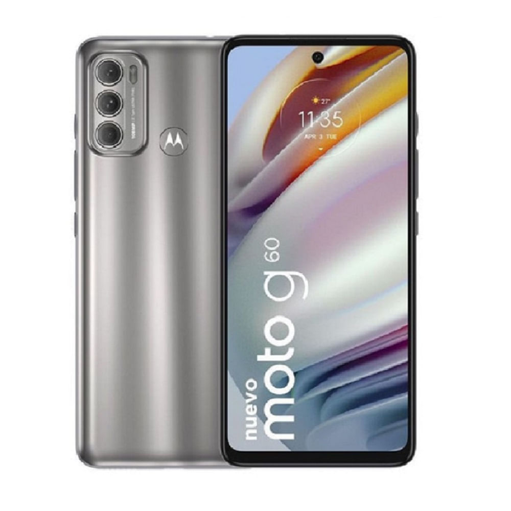 Motorola G60 128GB 6GB Plata | PlazaVea - Supermercado