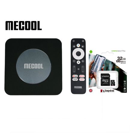 TV Box Mecool KM2 Plus Convertidor a Smart TV Android 11 Pack de 3 unidades