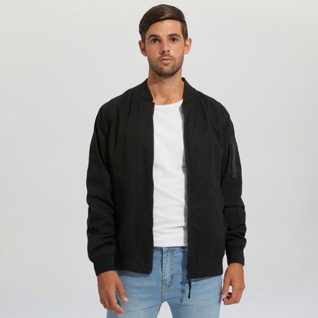 Casaca Aviador Negro M | plazaVea - Supermercado