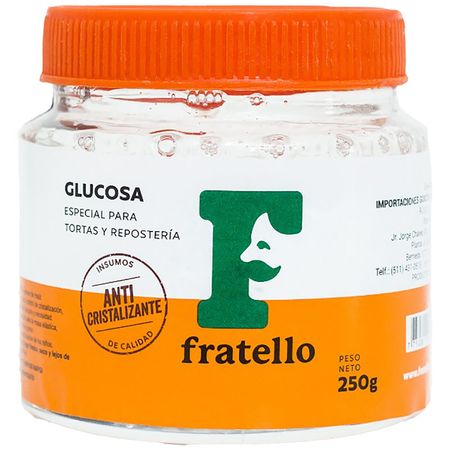 llevar a cabo Comprensión Ópera Glucosa FRATELLO Frasco 250g | plazaVea - Supermercado
