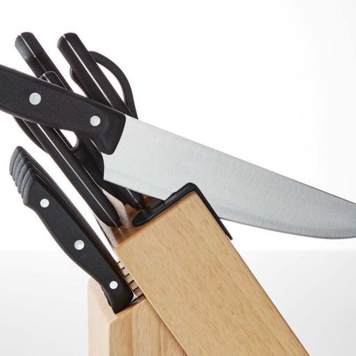 Organizador de cuchillo + 4 cuchillos Wayu - Promart