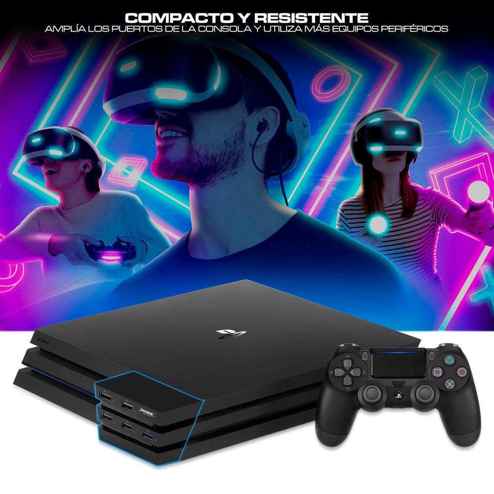 Hub Usb para Playstation 4 Pro Extension Usb plazaVea Supermercado
