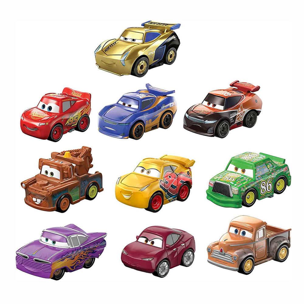 Set de Carritos Mini Disney Pixar Cars | plazaVea - Supermercado