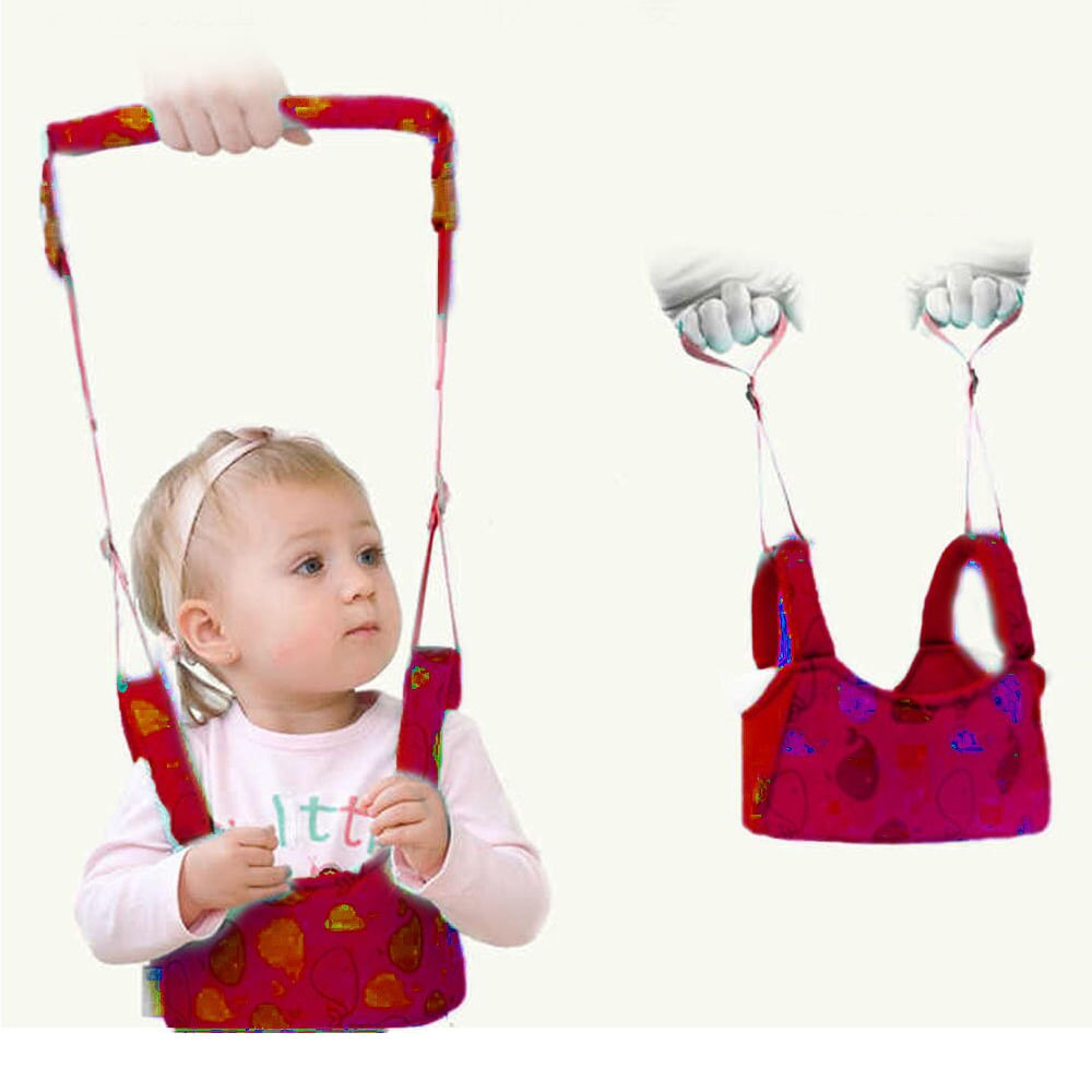 Arnés Caminador 2 en 1 Primeros Pasos Guinda GENERICO  Ballena