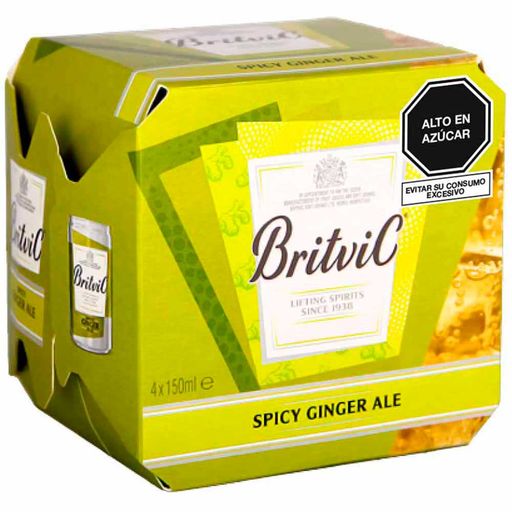 Ginger Beer Britvic lata x 150ml - PERUFARMA SA
