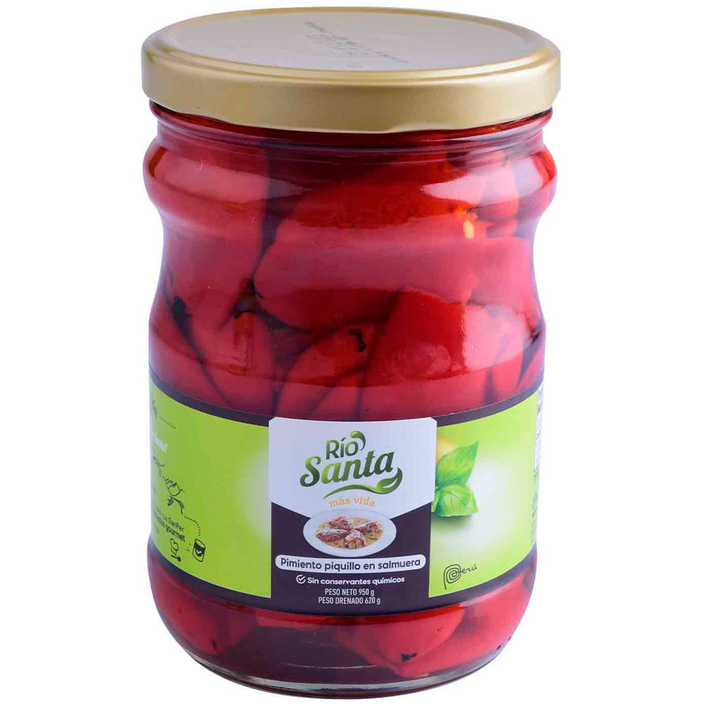 Pimiento Piquillo RÍO SANTA Frasco 950g