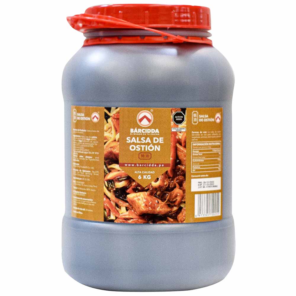 Salsa de Ostión BARCIDDA Pote 6Kg