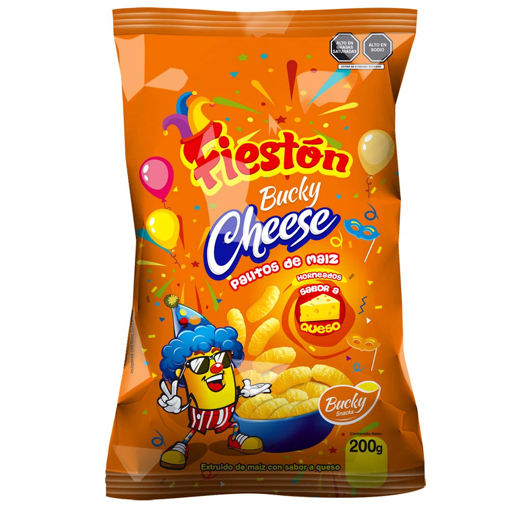 Chips BUCKY Cheese Queso Bolsa 200g