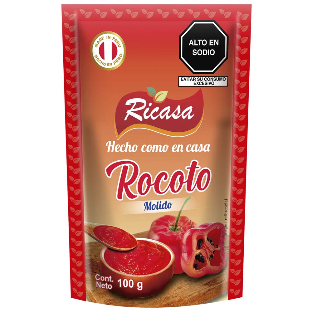 Rocoto Molido RICASA Doypack 100g