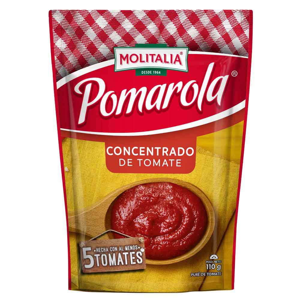 Concentrado de Tomate POMAROLA Doypack 110g