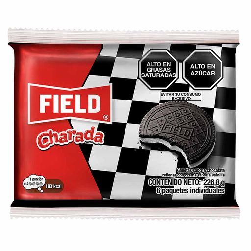 Galletas FIELD Charada Sixpack Paquete  | plazaVea - Supermercado