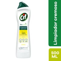 Limpiador en Crema CIF Bioactive Limón Botella 750g