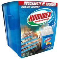 Pack Deshumedecedor de Tela sin Aroma HUMIDEX Dispensador Caja 340g + 1 Recarga
