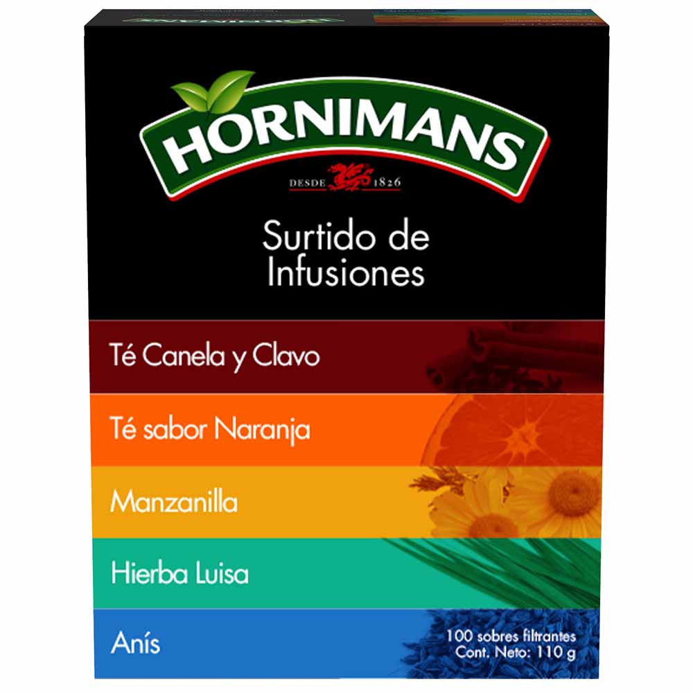 Mix Infusiones HORNIMANS Caja 100un