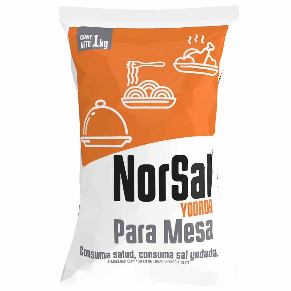 Sal de Mesa NORSAL Bolsa 1Kg
