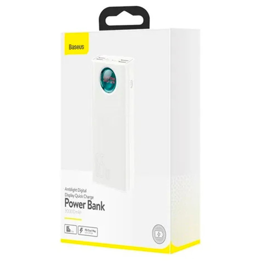 Power Bank 30000 mAh de Carga Rápida XO-PR142 con 4 Entradas 5 Salidas y  Cables - Promart