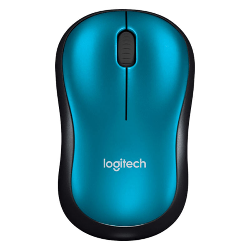 Mouse Logitech M185 Azul Inalambrico