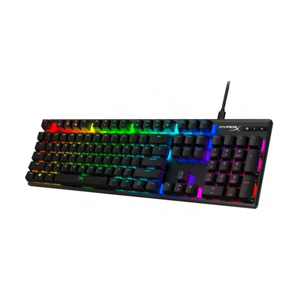 JUEGO DE TECLAS HYPERX PUDDING KEYCAPS PARA TECLADOS MECÁNICOS  (HKCPXA-BK-LA/G) ESPAÑOL