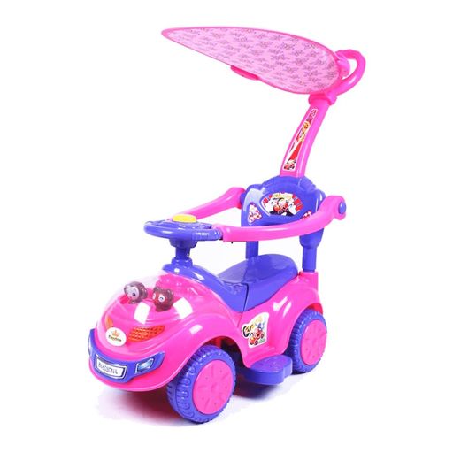 Carrito Buggie para Ninos Musical Toldo Pink plazaVea plazaVea