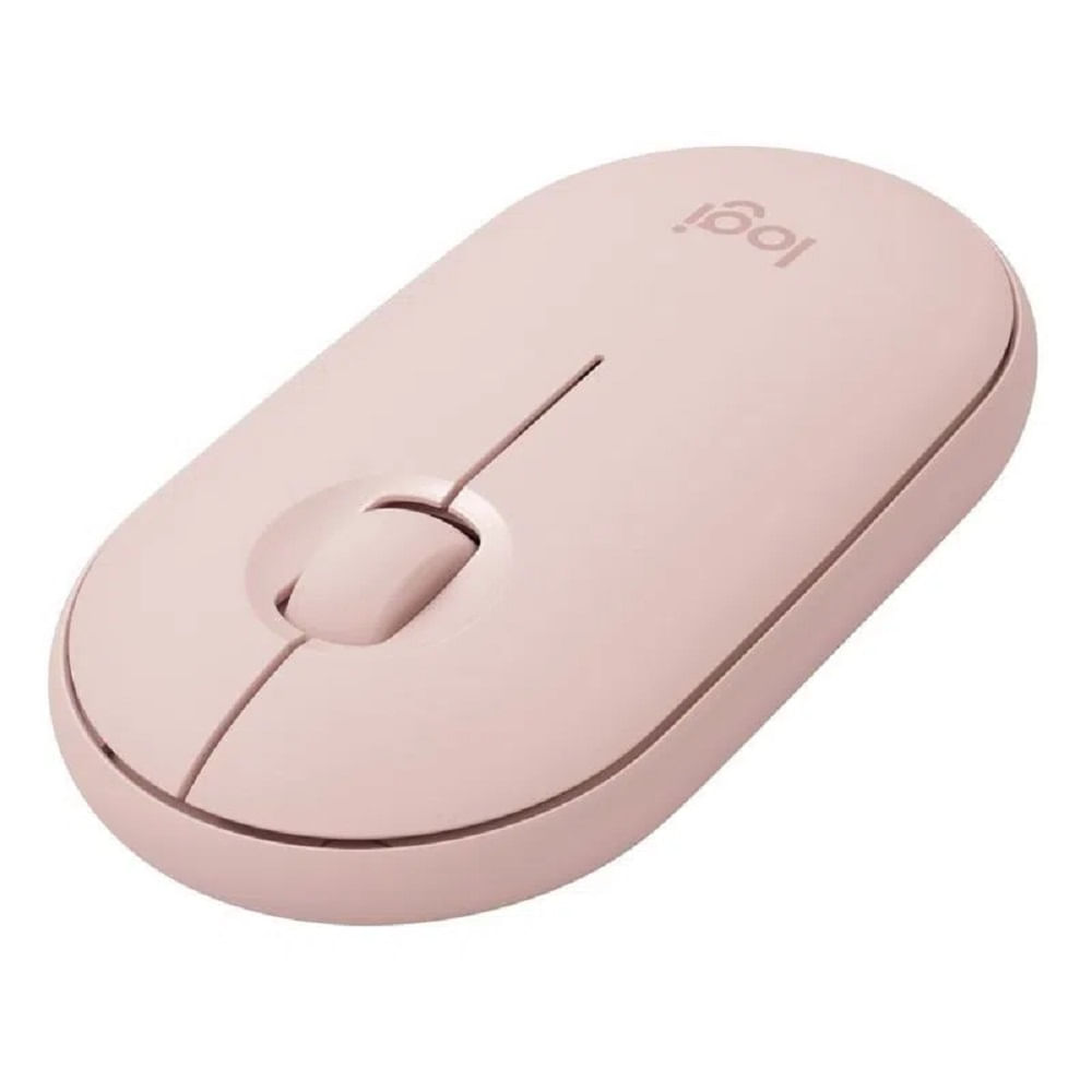 Mouse Logitech Pebble M350 Bluetooth Wireless Rosado