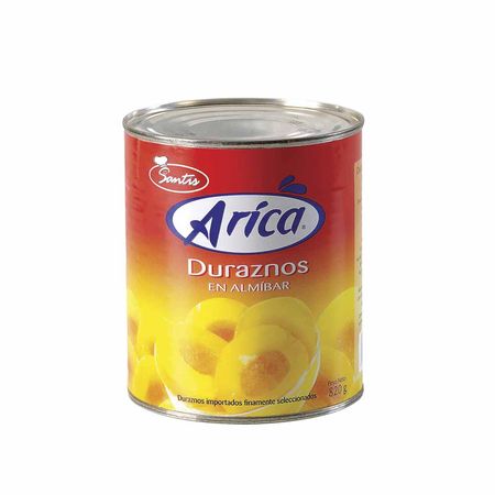 Duraznos En Almibar Arica Lata 820g Plazavea Supermercado