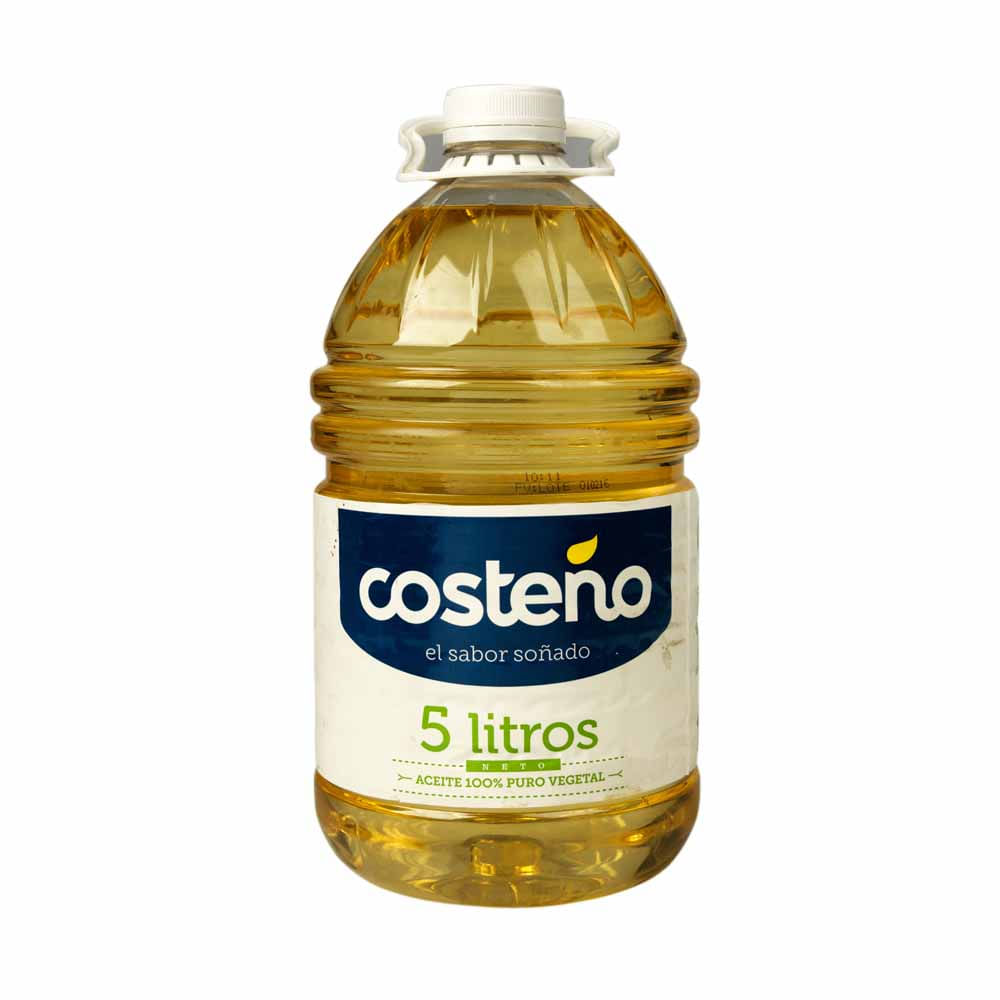 Aceite vegetal COSTEÑO 100% vegetal Bidón 5L
