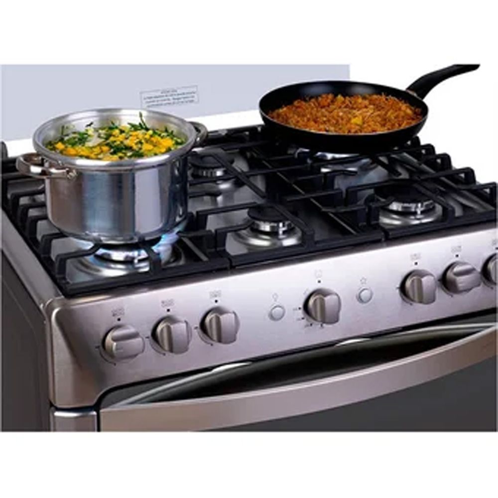Cocina Indurama Parma Zafiro Croma 6 Quemadores | plazaVea - Supermercado indurama parma 6 hornillas