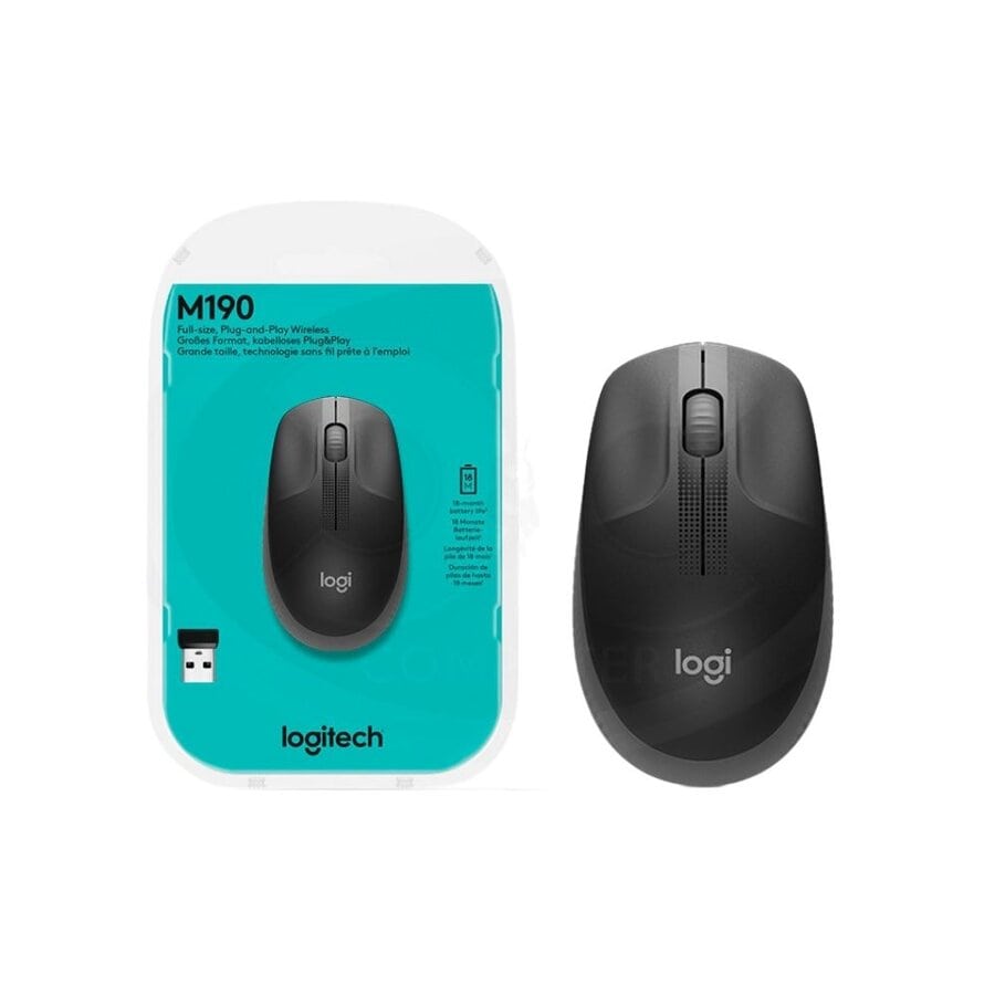 Logitech Mouse Inalámbrico M190   Wireless 910-005902