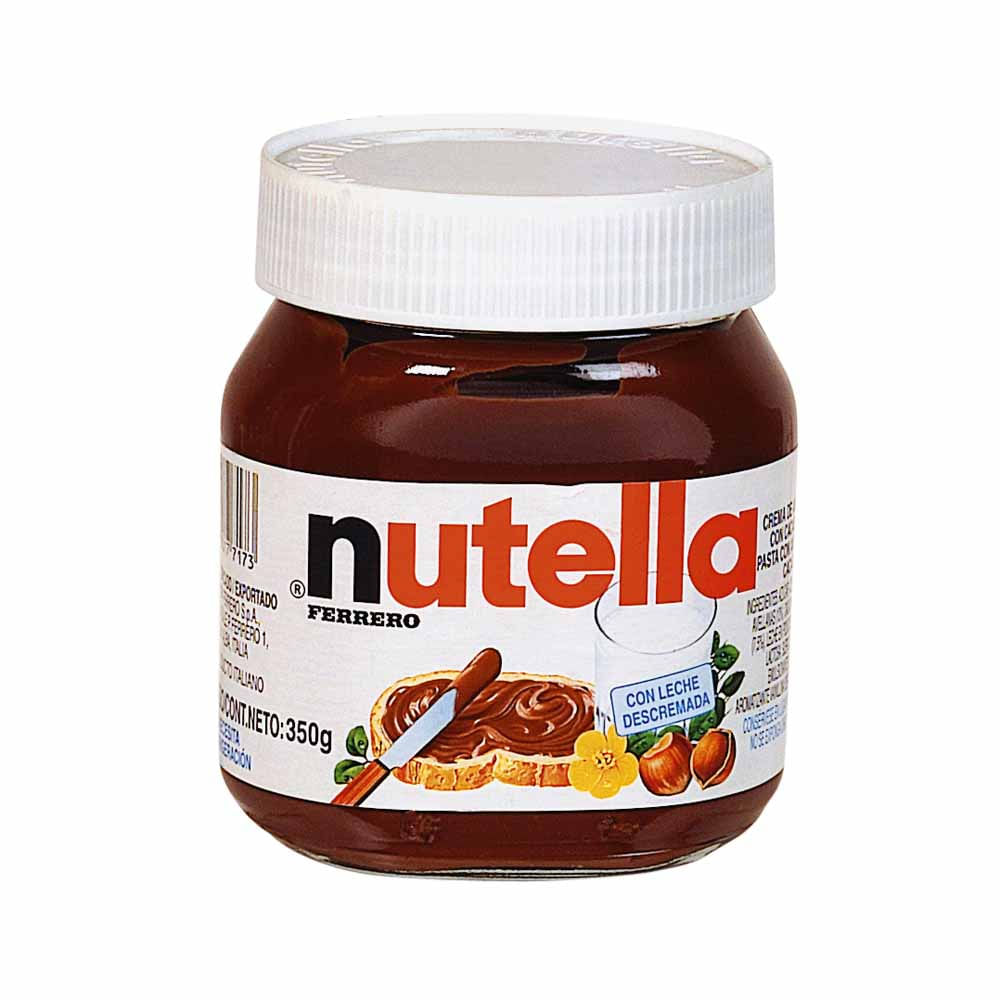 Crema de Avellanas NUTELLA Frasco 350g