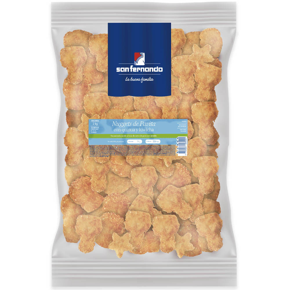 Nugget de Pavita SAN FERNANDO Bolsa 2kg