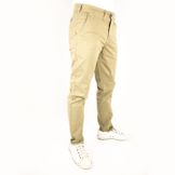 Pantalón Pionier Drill Stretch Cintura Recto Relaxed Confort Hombre