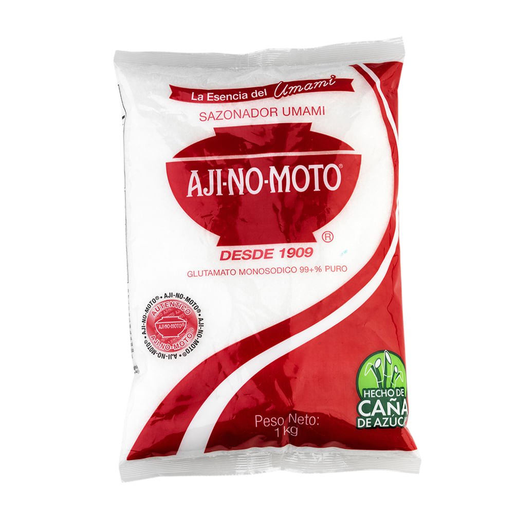 Sazonador AJI-NO-MOTO Umami Glutamato de Sodio Bolsa 1Kg