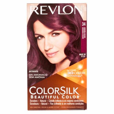 Tinte Para Cabello Revlon Beautiful Color Borgoña Oscuro
