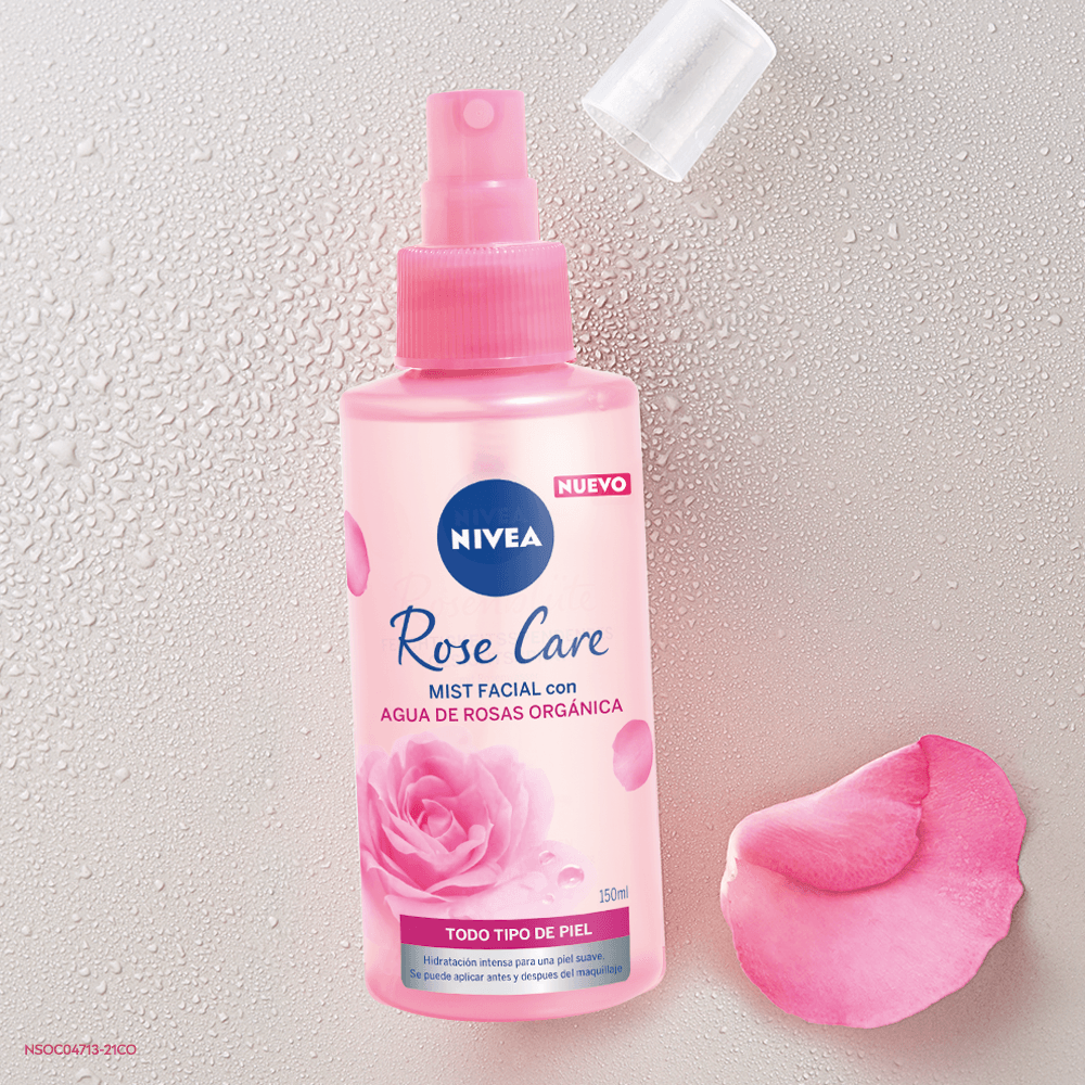 Mist Spray Facial NIVEA Rose Care Frasco 150ml plazaVea Supermercado