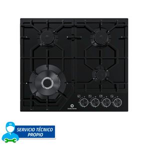 Indurama 4 Hornillas Gas Negro [EGASI-604CGNE]
