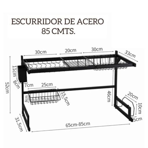 Organizador de Platos Grande Escurridor Menaje - Promart