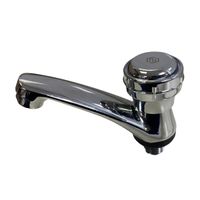 Llave Para Lavamanos Individual Forza Fina Con Manilla Redonda