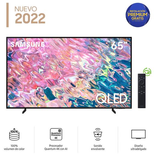 TV SAMSUNG 65 Pulgadas QN65Q60C 4K-UHD QLED Smart TV – Tienda