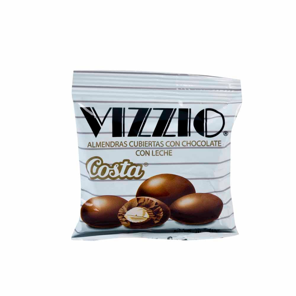 Chocolate con leche COSTA Vizzio Almendras cubiertas Caja