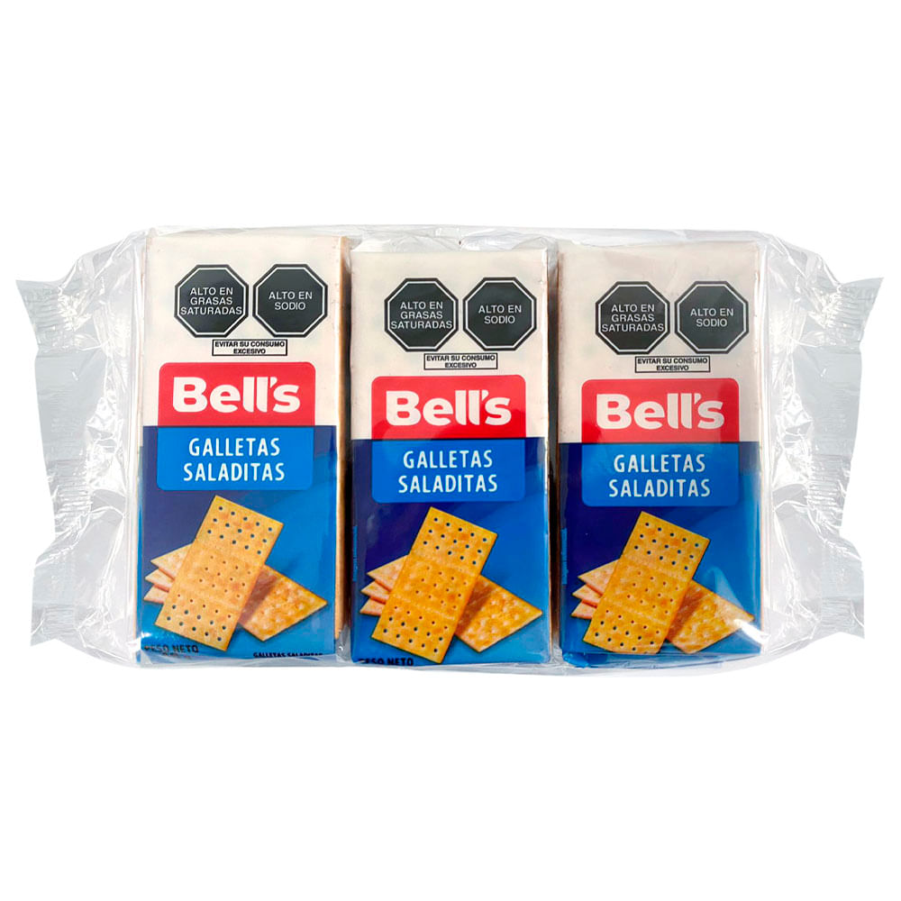 Galletas Saladitas BELL'S Paquete 6un