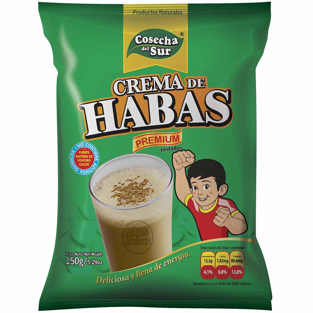 Harina de Haba Tostada COSECHA DEL SUR Bolsa 150g