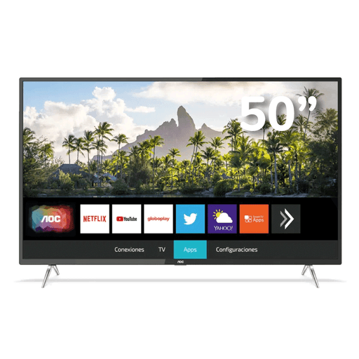 Televisor AOC 50” Smart TV 50U6305 – Negro - Electrodomésticos Jared