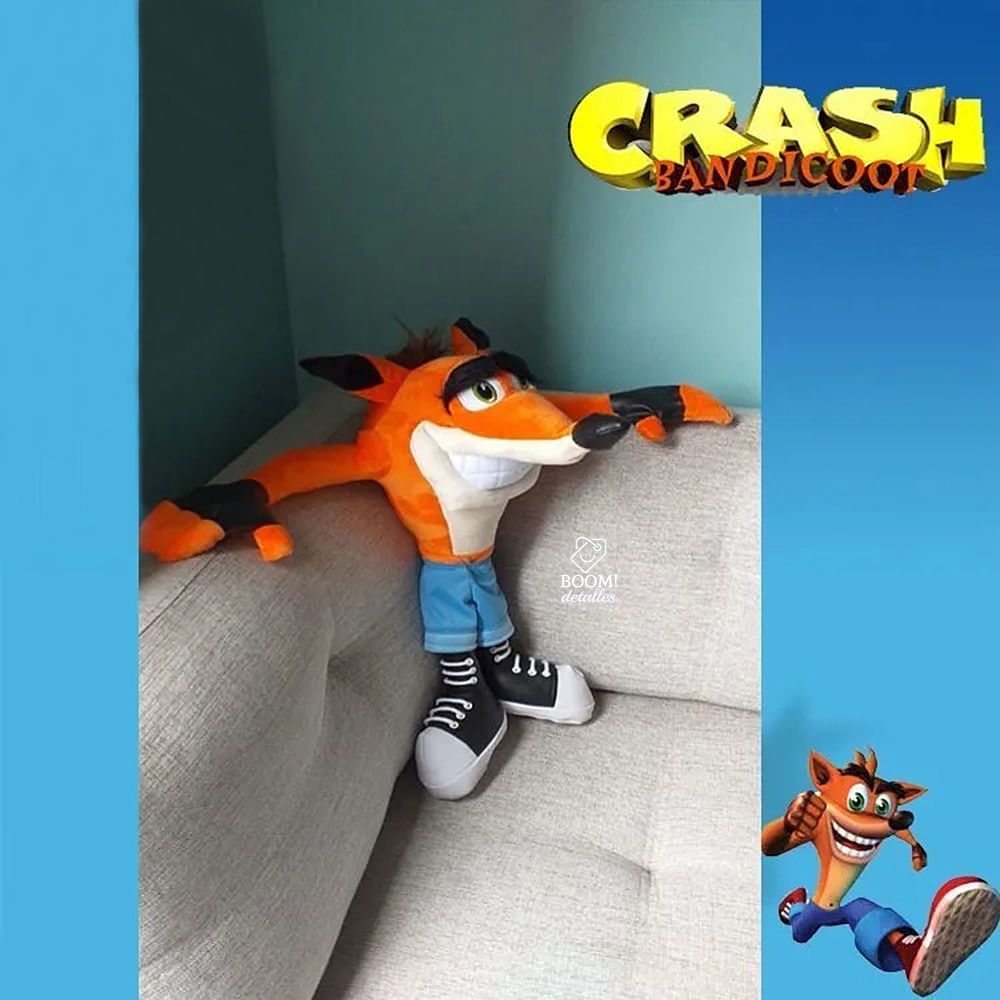 Peluche Crash Bandicoot Team Racing 62 Cm plazaVea Supermercado