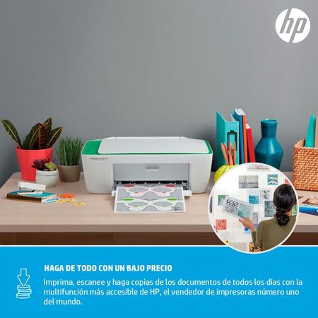 Impresora Multifuncional HP IA 2375 Blanco | plazaVea - Supermercado