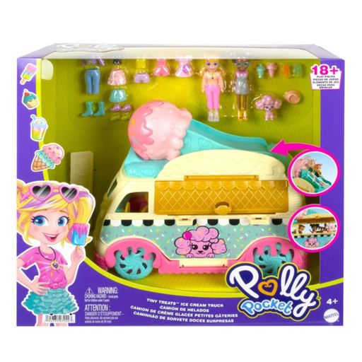 Veículo e Boneca – Polly Pocket – Food Truck Refresco – Mattel - Salvador  Shopping