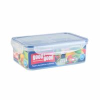 Táper GOOD&GOOD Rectangular Con Tres Divisiones 1.1L Un