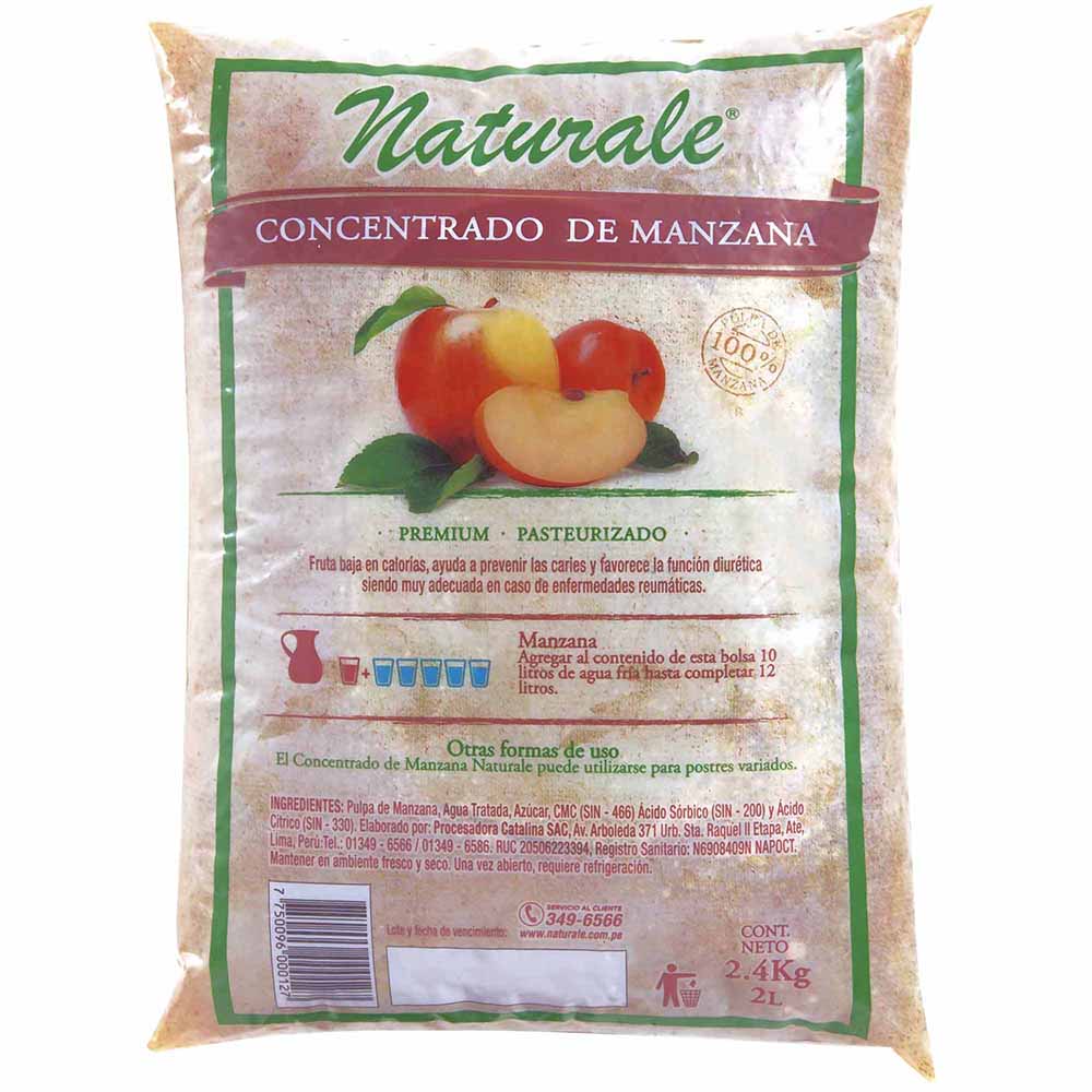 Concentrado de Manzana NATURALE Botella 2L
