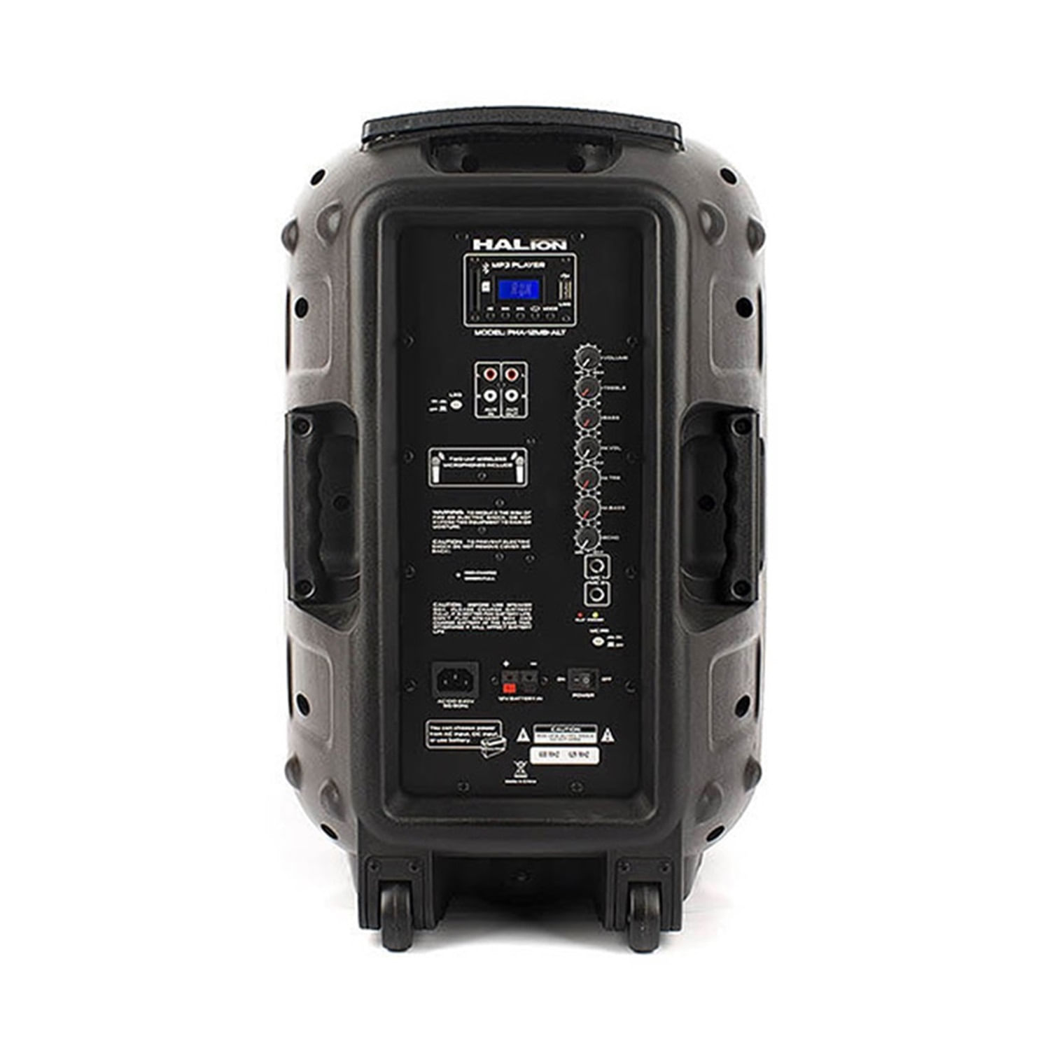 Parlante Activo Halion PHA-15MB ALT Batería Recargable 1000W USB/Bluetooth